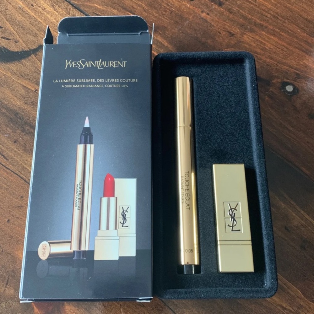Rouge pur #1 and Radiant touch #2